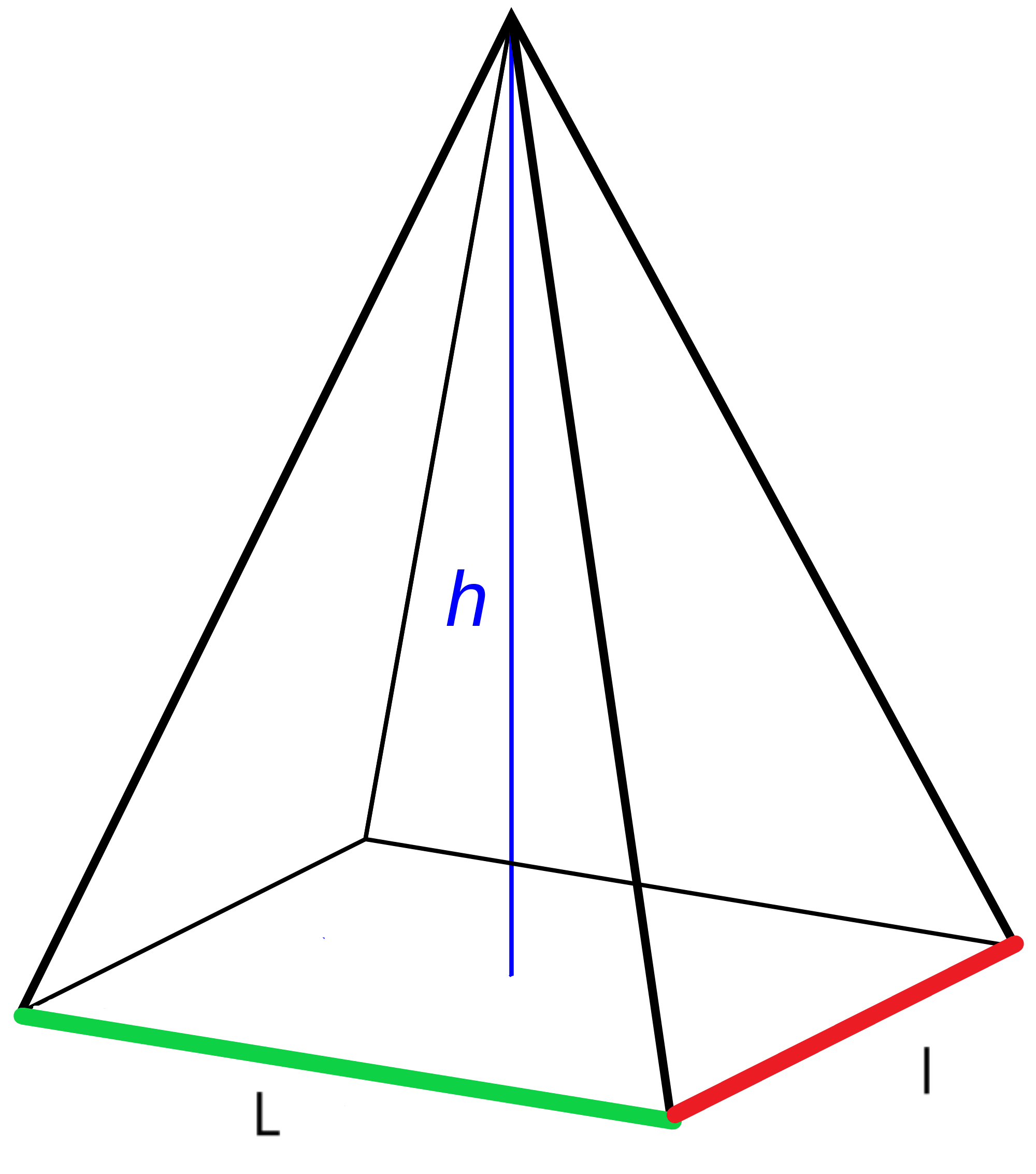 Comment Calculer Le Volume D Un Trapèze Calcul du volume d'une pyramide - Cours, exercices et vidéos maths